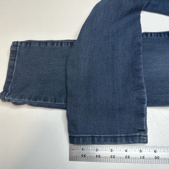 Democracy Jeans Womens 8 Ab Technology Ankle Skimmer Blue Denim Tummy Control - Picture 12 of 12